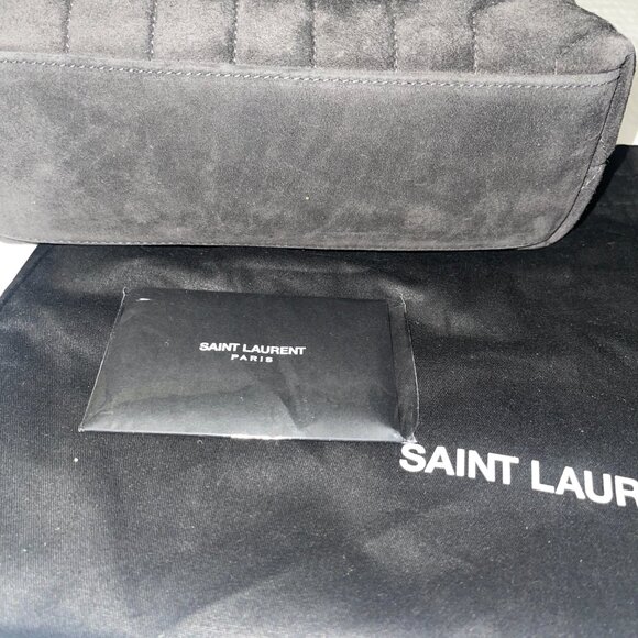 YSL Small Loulou Shoulder bag in sued *BRAND NEW* NEVER WORN* - Picture 7 of 8